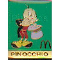 Bootleg - Pinocchio McDonalds - Jiminy Cricket Shouting Into His Hat (Green)