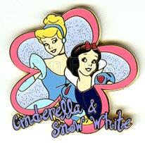 Pin Trading Starter Kit (Princesses) Cinderella & Snow White