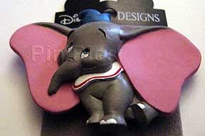Large Sculpted Dumbo Pin