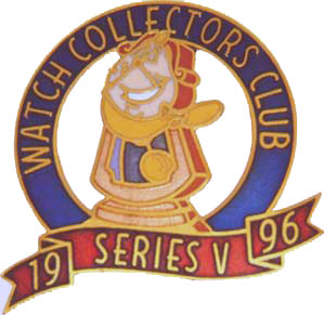 DIS - Cogsworth - Beauty and the Beast - Watch Collectors Club - 1996 - Series V