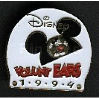 Mickey - 1994 VoluntEARS with black Mickey ears hat
