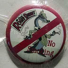 Weasel No Smoking Button from Roger Rabbit