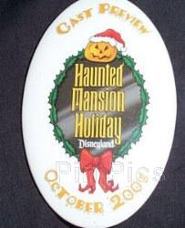 Haunted Mansion Holiday Cast Preview Button