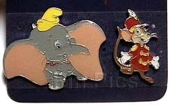 JDS - Dumbo & Timothy Mouse - 2 Pin Set
