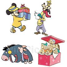 DC - Mickey, Goofy, Eeyore, Piglet and Dwarfs - Advent Calendar - Set 2