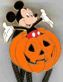 DEC - Mickey - Jack O Lantern - Halloween - Bolo