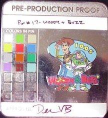 Pre Production Proof - 100 Years of Dreams #17 - Woody & Buzz
