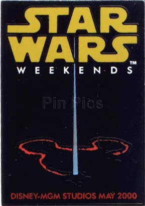 Disney/MGM Star Wars Weekends 2000 -- Light Sabre Logo