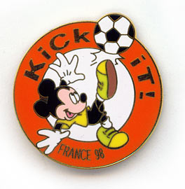 Japan - Mickey Mouse - Magic Kick - World Cup 2002 - Orange
