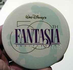 Fantasia 50th Anniversay Button