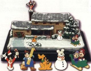 WDW - Sculpture with Pins - Light Up House - Spectacle of Pins 2002