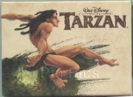 Tarzan Leaping Button