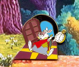 DCL Rescue Captain Mickey Pin Event - White Rabbit Gift Pin
