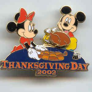 WDW - Mickey & Minnie - Thanksgiving Day 2002