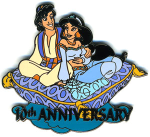 Disney Auctions - Aladdin 10th Anniversary Set ( Aladdin and Jasmine )