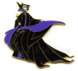 Maleficent with Flowing Cape
