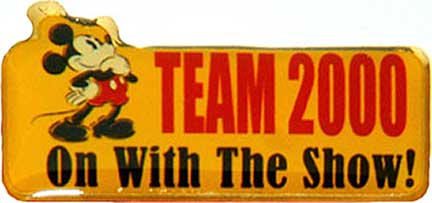DIS -  Mickey - On With The Show - Team 2000