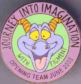 WDW - Figment - Journey Into Imagination - Opening Team - June 2002 - Cast Exclusive