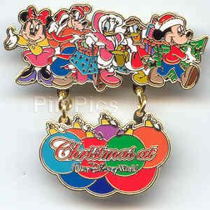 WDW - Mickey, Minnie, Donald, Daisy & Goofy - Walt Disney World - Christmas 2002