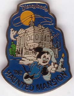 DLR -  Mickey with Candle - The Haunted Mansion