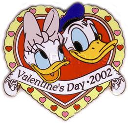 DL - Donald and Daisy - AP - In Heart - Valentine's Day