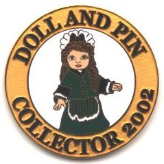 DLR - Doll and Pin Collector 2002 Pin From Haunted Mansion Adora Belle Doll