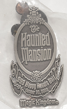 WDW - Haunted Mansion Plaque #4 - 999 Happy Haunts Ball 2002
