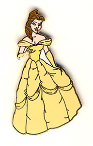 Belle Standing in Yellow Gown