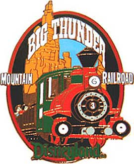 DL - 1998 Attraction Series - Big Thunder Mountain Railroad