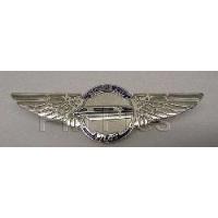 Bootleg Pin - Silver Monorail Pilot Wings