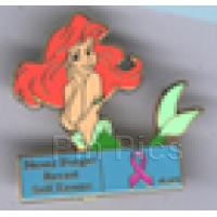 Boot leg - Breast Cancer Pin (Ariel)