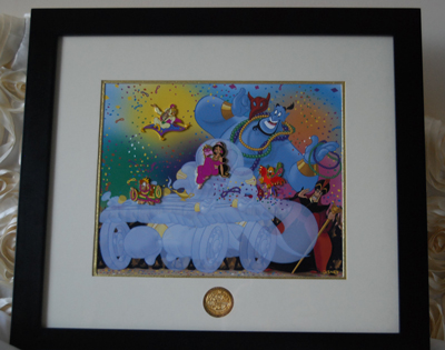 WDW - Aladdin - Parti Gras 2003 - Framed Set