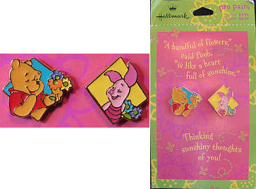 Hallmark - Winnie the Pooh & Piglet (2 Pin Set)