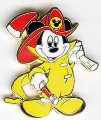 DLR Cast Member - Fireman Mickey
