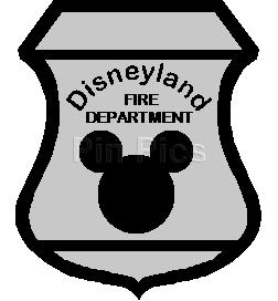 DLR Cast Member - Firefighter Badge