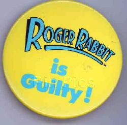 Button - Roger Rabbit is Guilty!