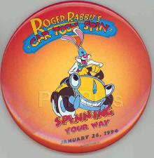 Button - Roger Rabbit's Cartoon Spin January 26, 1994