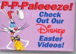 Button - Roger Rabbit - Easter Video