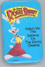 Button - Roger Rabbit -Watch Me On the Disney Channel