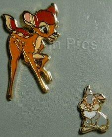 JDS - Bambi & Thumper - Best Friends - 2 Pin Set