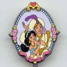 Princess Pair (Jasmine & Aladdin) 3D