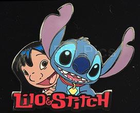 Disney Auctions - Lilo and Stitch Oversize Pin (Black Prototype)