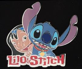 Disney Auctions - Lilo and Stitch Oversize Pin (Silver Prototype)