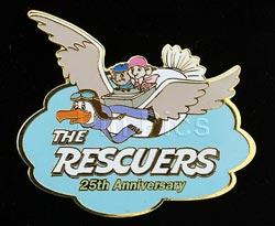 Disney Auctions - Rescuers 25th Anniversary Oversize Pin - Flying Orville (Gold Prototype)