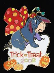Disney Auctions - Eeyore as a Butterfly Halloween Pin (Silver Prototype)