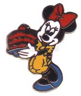 Minnie - Holding a Cake (Red/Brown)