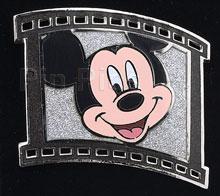 Disney Auctions - Mickey Mouse Film Reel Pin (Silver Prototype)