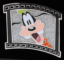 Disney Auctions - Goofy Film Reel Pin (Silver Prototype)
