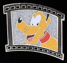 Disney Auctions - Pluto Film Reel Pin (Silver Prototype)