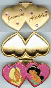 DLR - Two Hearts (Jasmine & Aladdin) Jeweled/Hinged
